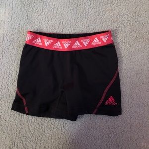 Adidas spandex shorts small
